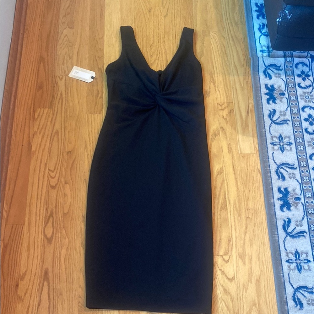 Katie May Black Midi Dress